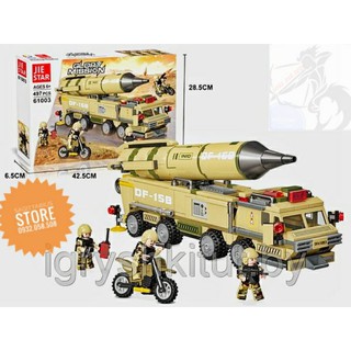 Lego jiestar 61003 lắp ráp xe tải phóng tên lửa - glory mission