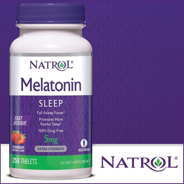 Thuốc hỗ trợ giấc ngủ Natrol Melatonin ( Fast Dissolve) | BigBuy360 - bigbuy360.vn