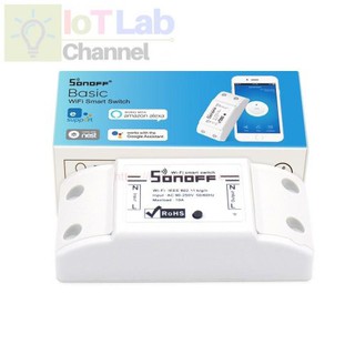 Sonoff - Công tắc điều khiển từ xa Wifi Basic