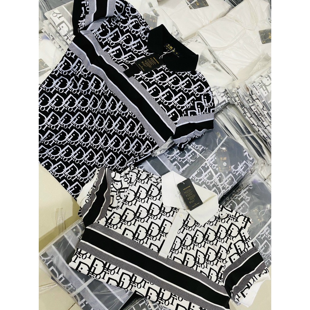 Áo thun nam polo tay ngắn có cổ thêu họa tiết chất cotton co giãn dày đẹp cao cấp AHFASHION | BigBuy360 - bigbuy360.vn