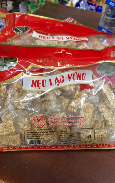 Kẹo Lạc Vừng Hải Long gói 500g Đặc Sản Thái Bình