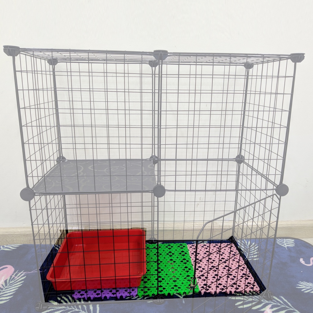 Tấm Nhựa Lót Chuồng Chó Mèo Nhiều Màu bằng nhựa PVC 20x30cm