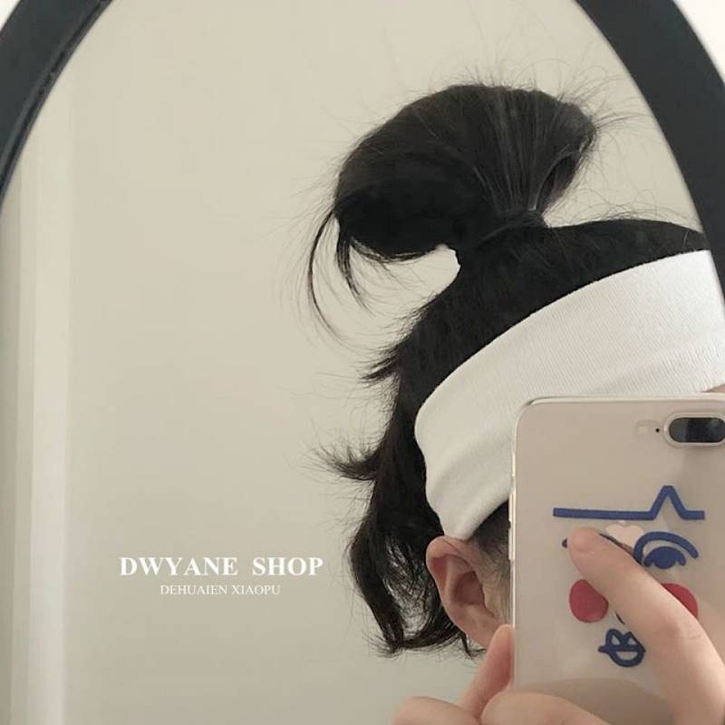 Băng đô cài tóc in chữ Supreme phong cách đường phố Hàn Quốc thời trang cho nam nữ