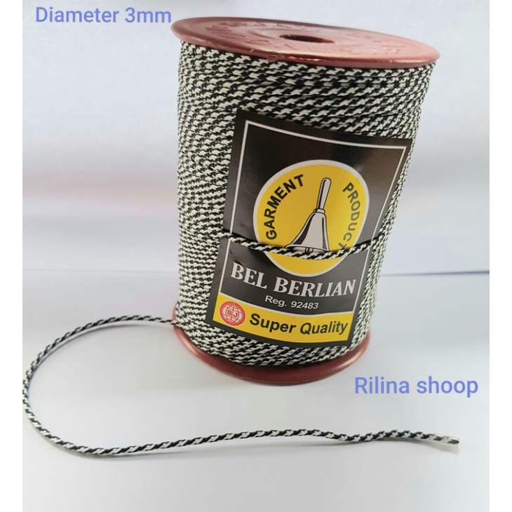 Cuộn Dây Thừng Phơi Quần Áo Đa Năng Đường Kính 3 mm 1 Cuộn 100 Yards