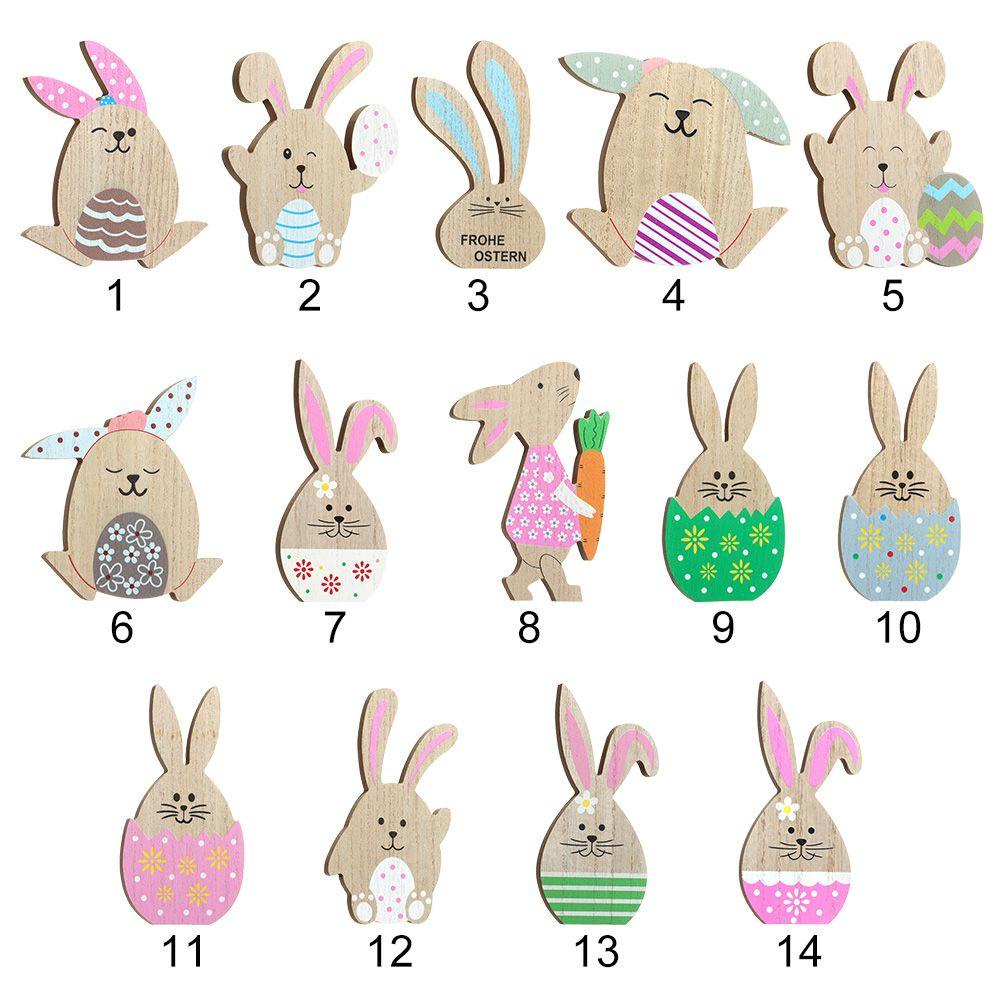 KENT1 15Cm Easter Ornaments DIY Crafts Hanging Decor Home Ornament Rabbit