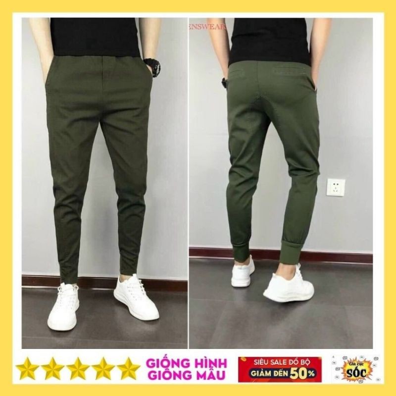 Quần jogger nam chất vải kaki,thoáng mát cá tính trẻ trung.taka 2 tcs