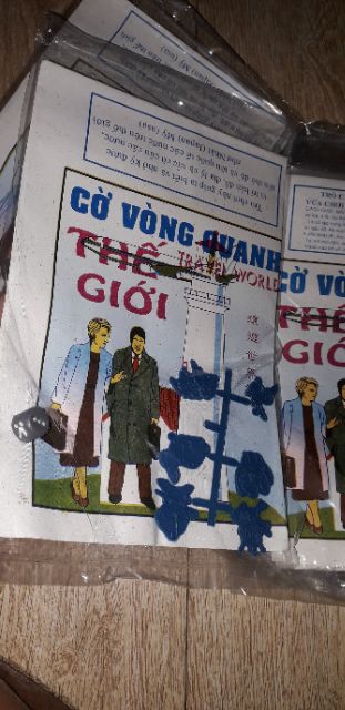 Trò chơi tuổi thơ_Set 5 bộ cờ Vòng Quanh thế giới