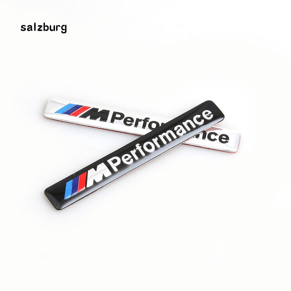 Miếng dán trang trí xe hơi hình logo chữ M performance bằng kim loại cho BMW | BigBuy360 - bigbuy360.vn