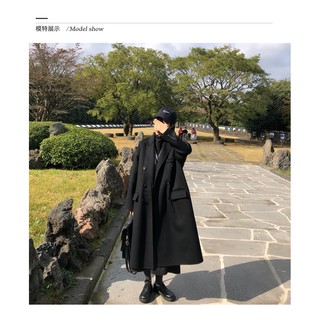 [ẢNH THẬT CUỐI] ÁO KHOÁC DẠ DÁNG DÀI FORM RỘNG HÀN QUỐC