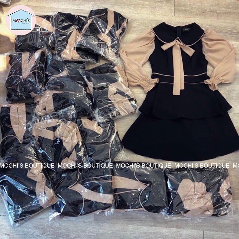 Váy tay bồng đầm dáng xòe nữ 2 tầng, mẫu váy bánh bèo nữ điệu đà, nữ tính, lịch sự, mặc đi làm đi chơi-M021 | BigBuy360 - bigbuy360.vn