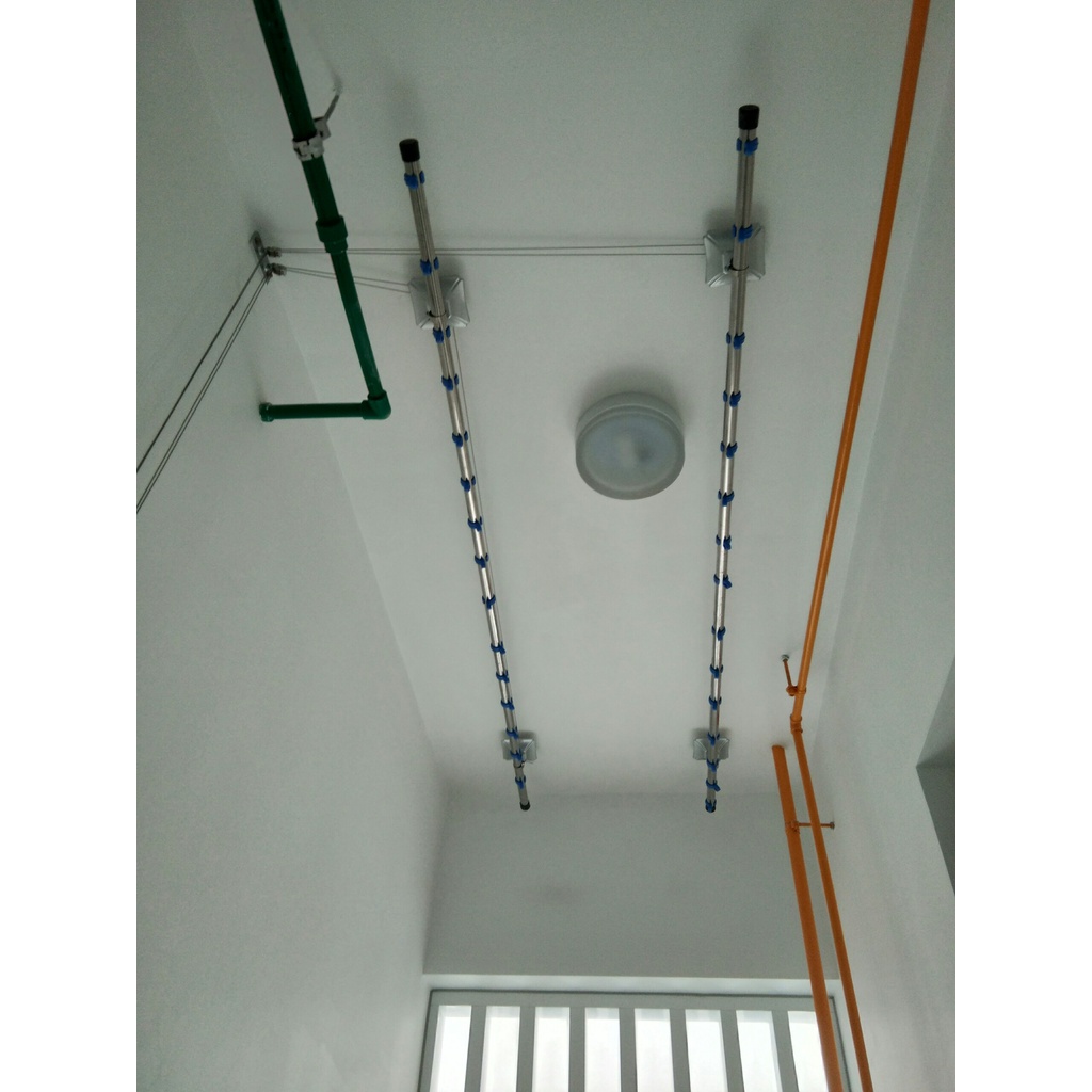 Combo 20 cái Móc định vị giàn phơi thông minh, Khoen định vị giàn phơi quần áo, móc treo định vị quần áo