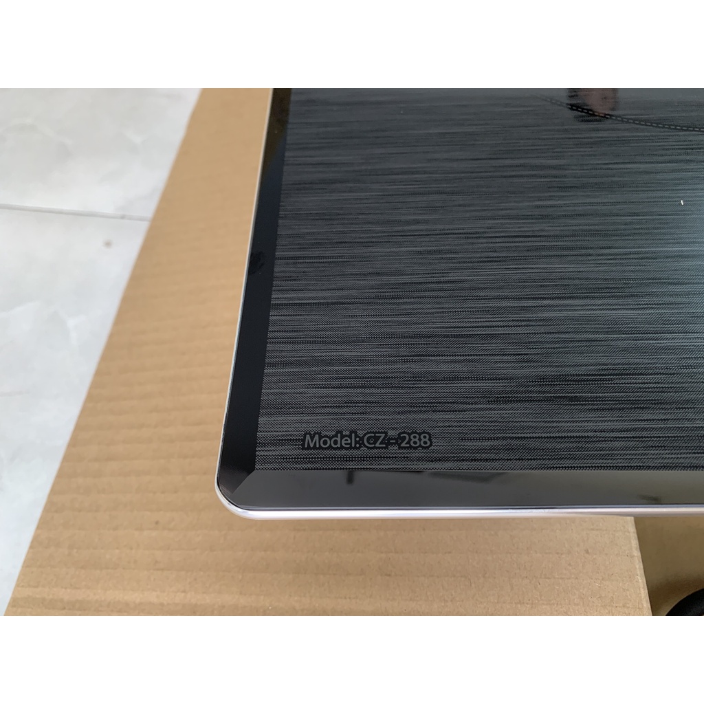 Bếp từ đôi Canzy CZ 288 - Bếp 2 lò từ Inverter, Mặt phủ Sapphire chống xước