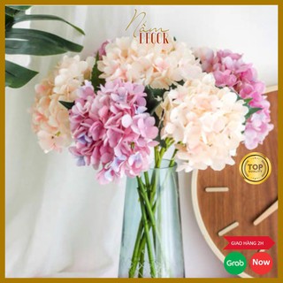 Hoa cẩm tú cầu Nấmdecor HL016, hoa lụa cao cấp