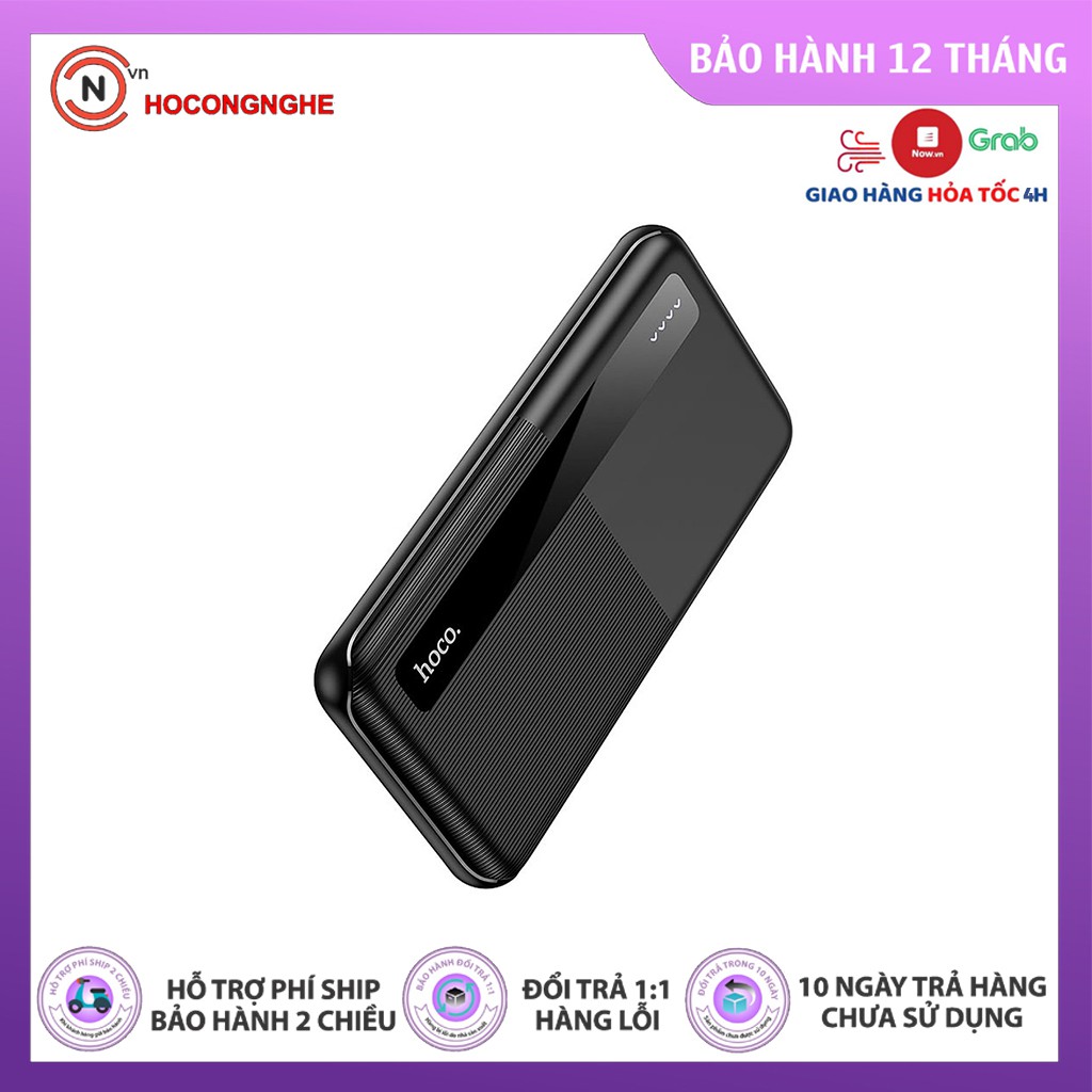 CHÍNH HÃNG Pin sạc dự phòng Hoco J75 Tresor 10000mAh 2 cổng Input/Output max 2A Sạc Nhanh 18W {BẢO HÀNH ĐỔI MỚI}