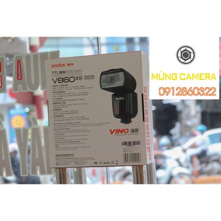 Đèn Flash máy ảnh Godox V860 II N ( fo nikon ) (đã gồm pin +sạc)