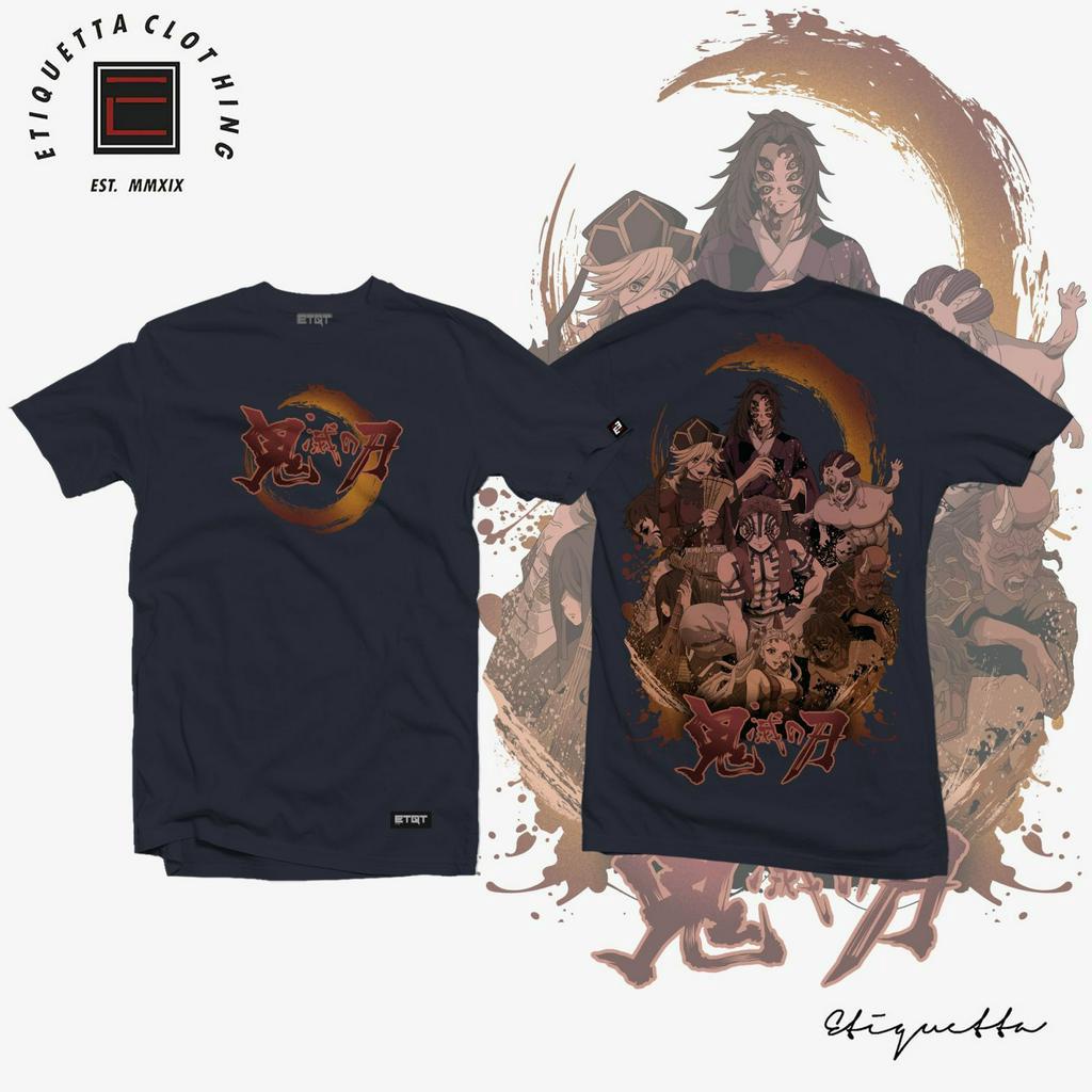 Áo Thun Tay Ngắn In Họa Tiết Hoạt Hình Demon Slayer Phong Cách Harajuku Thời Trang Cho Nam Và Nữ