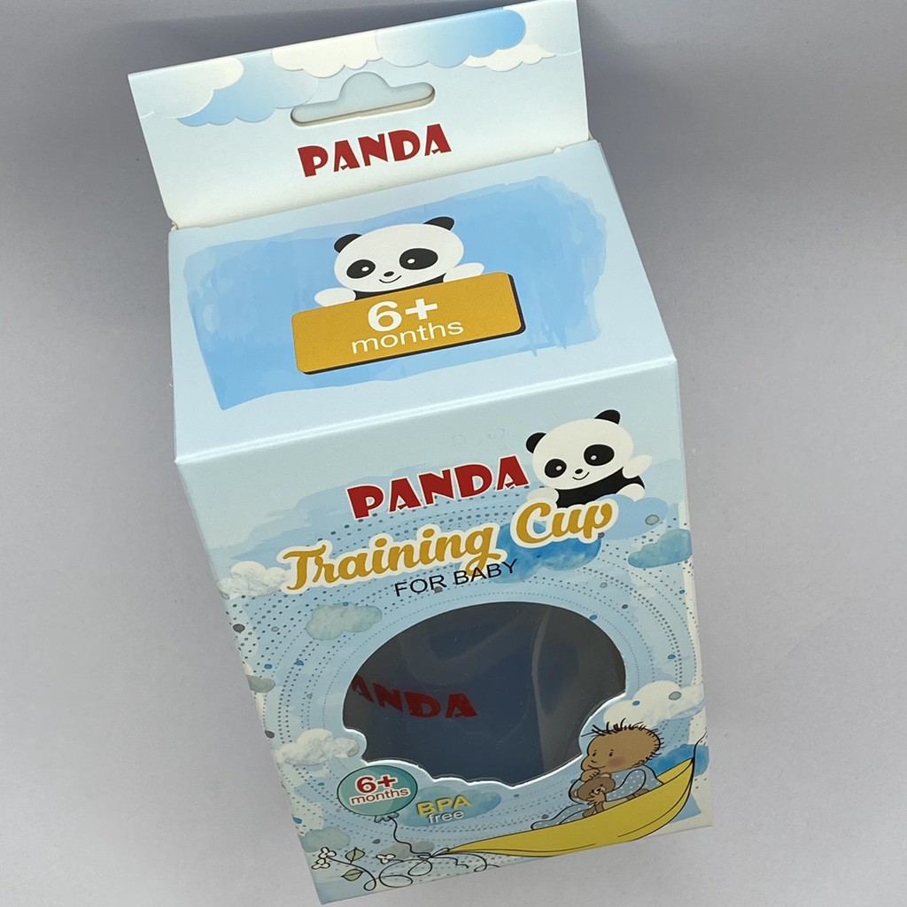 Bình Tập Hút Chống Sặc Cho Bé (230ml) - Hiệu Panda