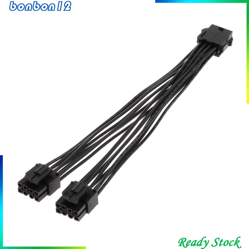 Dây Cáp Nối Dài Cpu 8 Pin Sang Dual 8 (4 + 4) 20cm