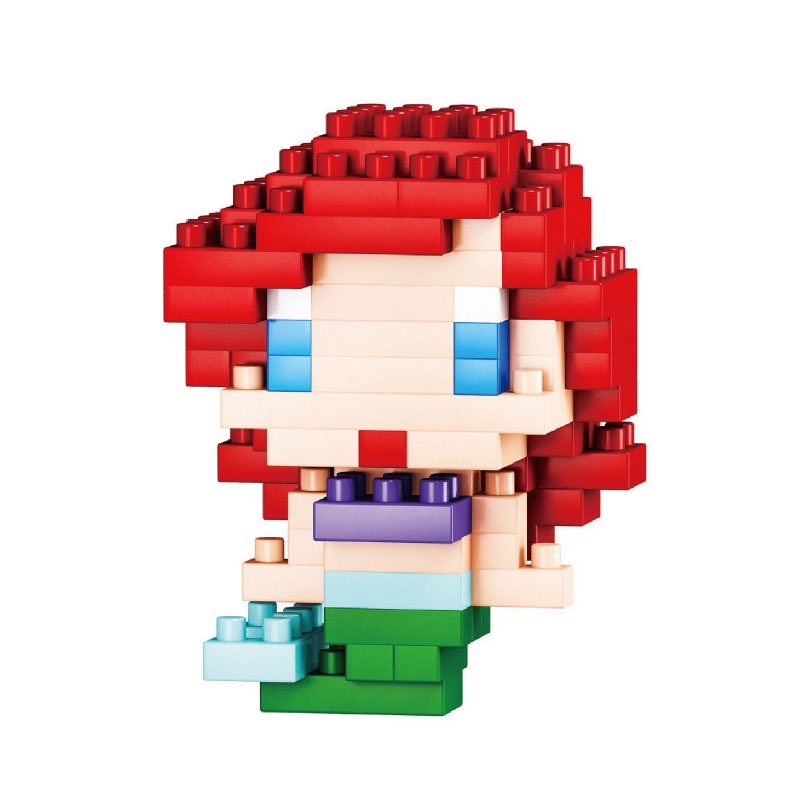 Bộ đồ chơi xếp hình công chúa Disney SEA SUN TOYS mini 3D DIY dành cho bé