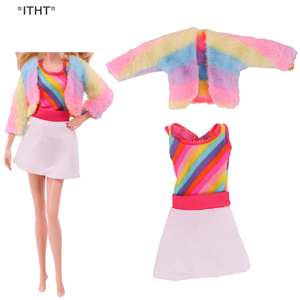 Bộ 2 Áo Khoác Thời Trang Cho Búp Bê Tỉ Lệ 1 / 6