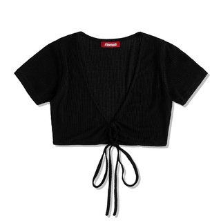 Áo ERRORIST button front màu đen/trắng/sọc