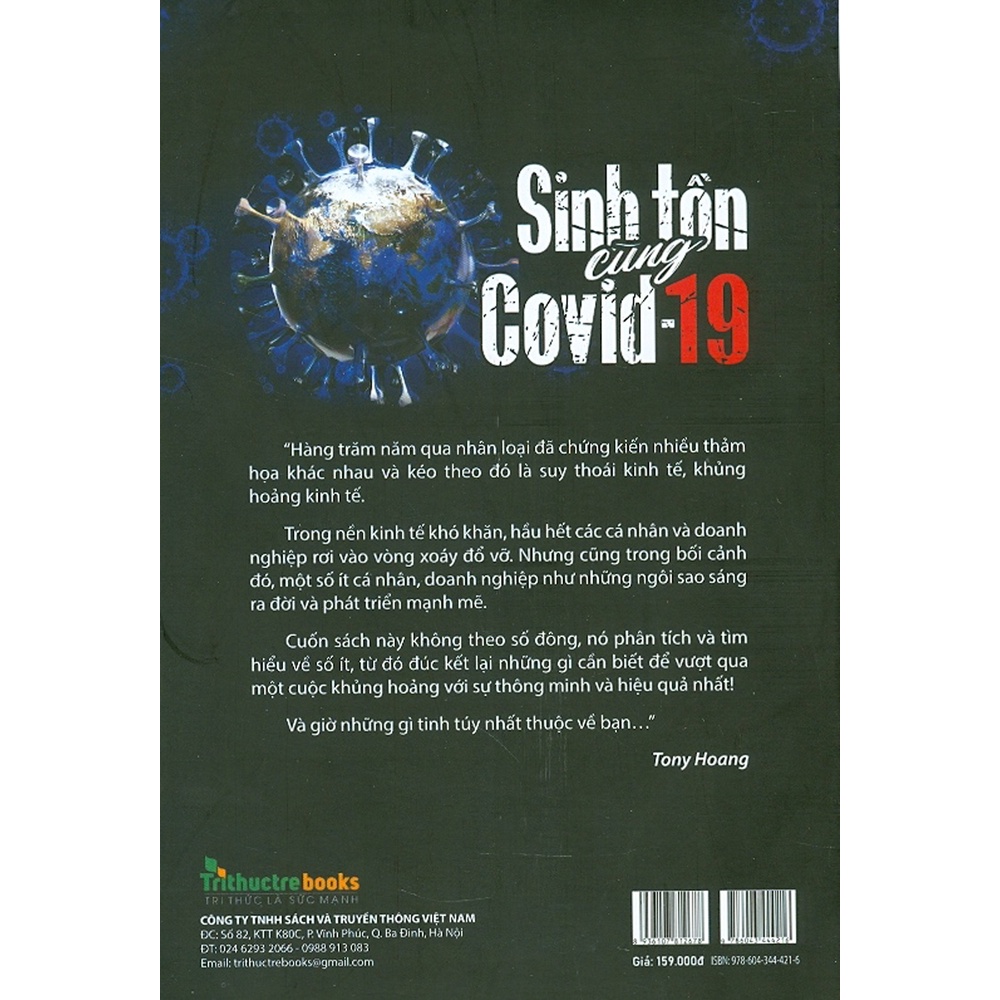 Sách - Sinh Tồn Cùng Covid-19