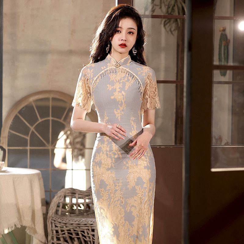 Sườn Xám Cách Tân Thời Trang Xuân Hè Phong Cách Mới Cho Nữ