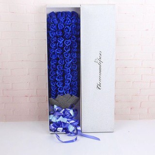 14/02 Qùa tặng Hộp quà tặng 99 bông hoa hồng XANH