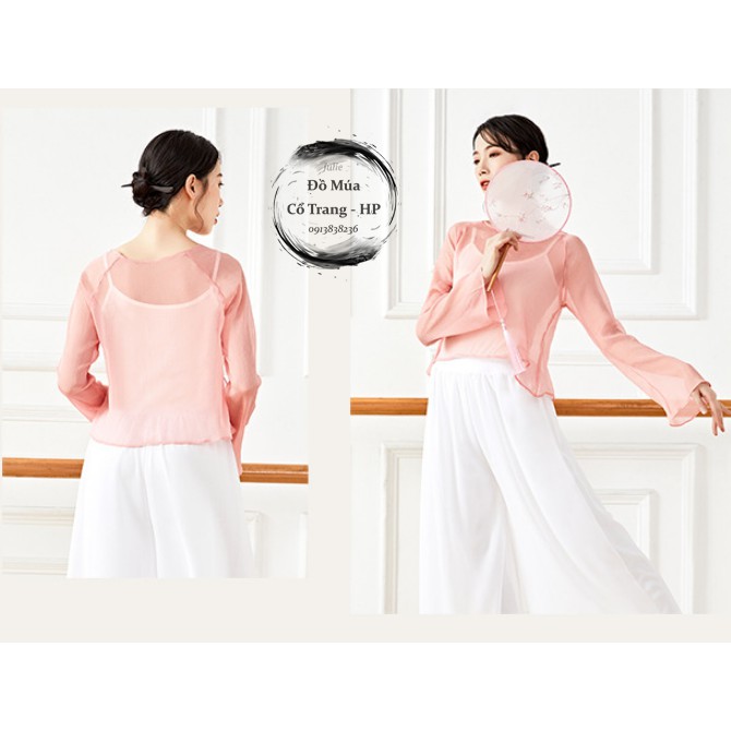 Áo croptop dài tay nhiều màu cho bạn nữ