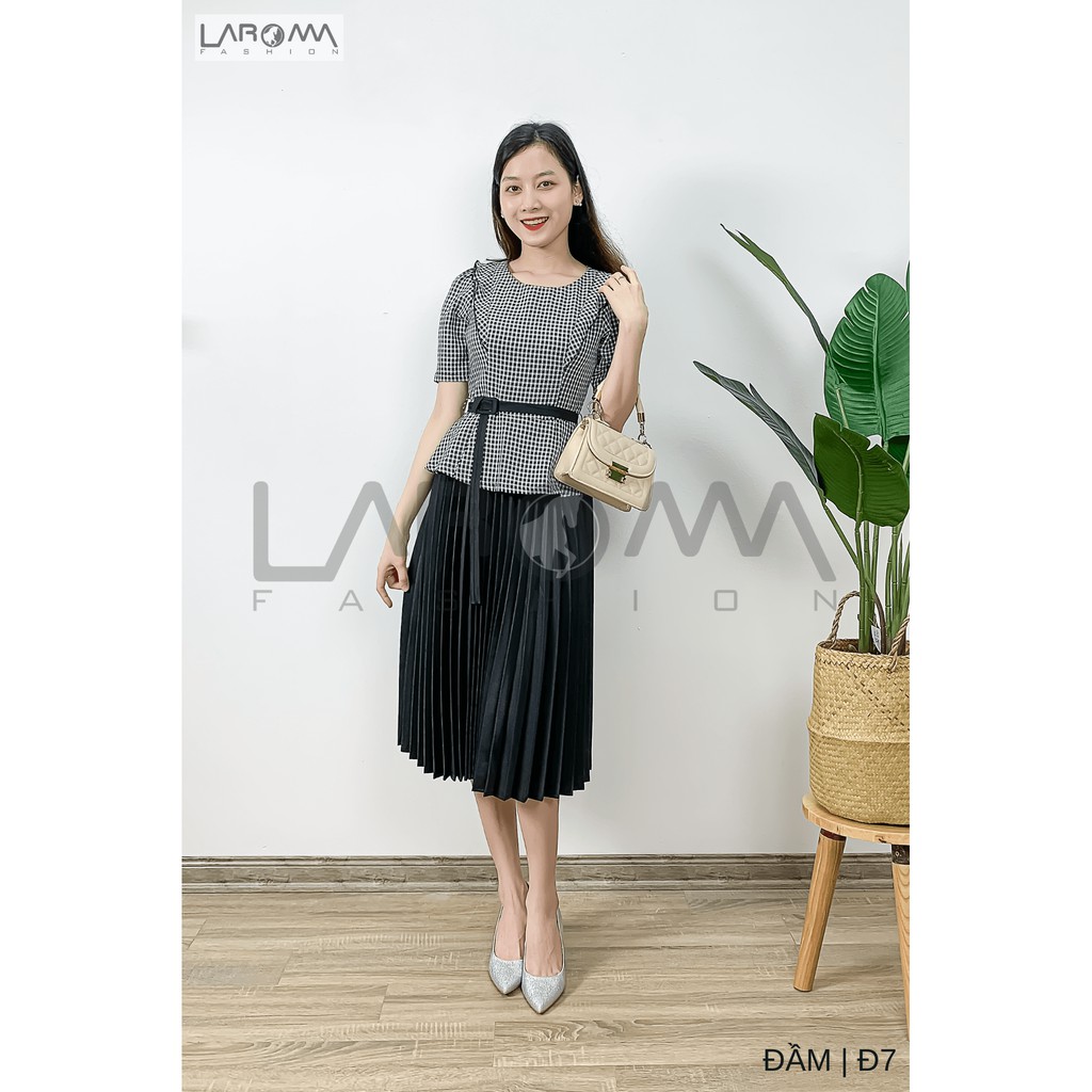 LAROMA Đầm Kẻ Princess Đ7