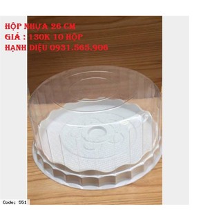 Hộp Nhựa Trong 26*11 Cm H40