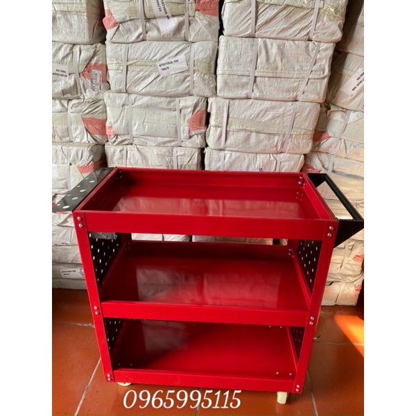 Giá đựng đồ nghề 3 tầng thiết kế móc treo 2 bên