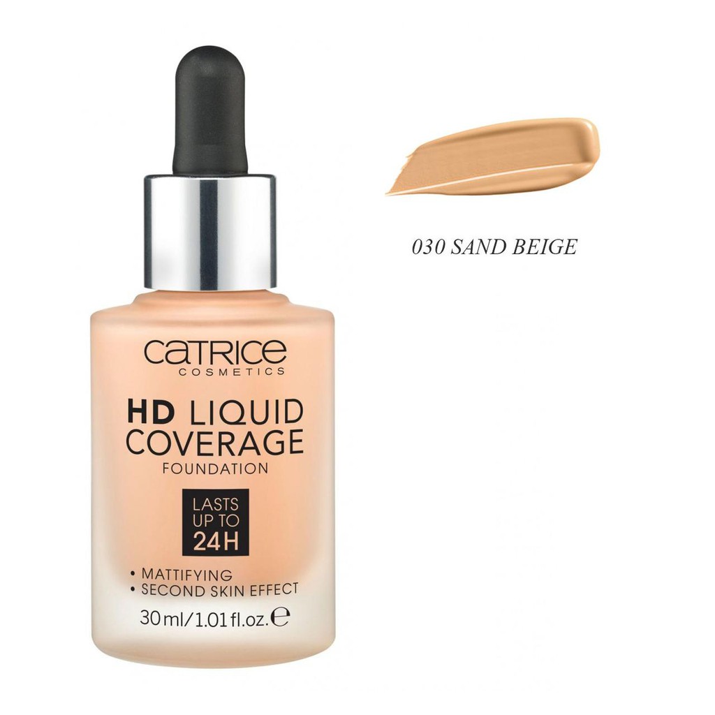 [Chuẩn Auth] Kem Nền Che Phủ Hoàn Hảo Catrice Hd Liquid Coverage 30ml