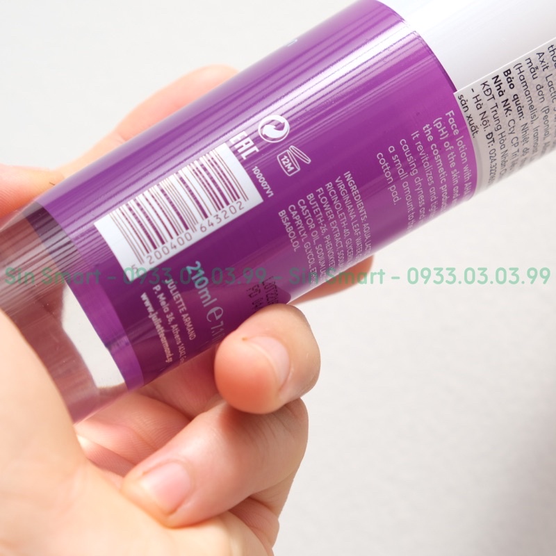 [Hàng Công Ty] Toner Juliette Armand Aha Preparation Lotion 210ml Làm Sạch Và Chuẩn Bị Da cao cấp