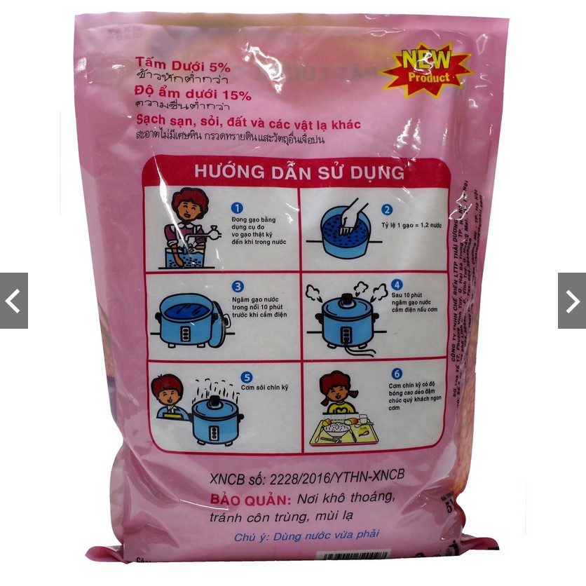 Gạo Thái Lan Thơm Đặc Biệt  2Kg - Thái Dương