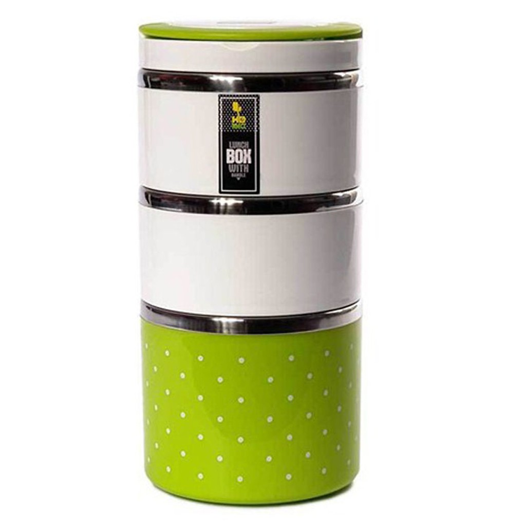 Hộp Đựng Cơm Giữ Nhiệt 3 Tầng Omeo