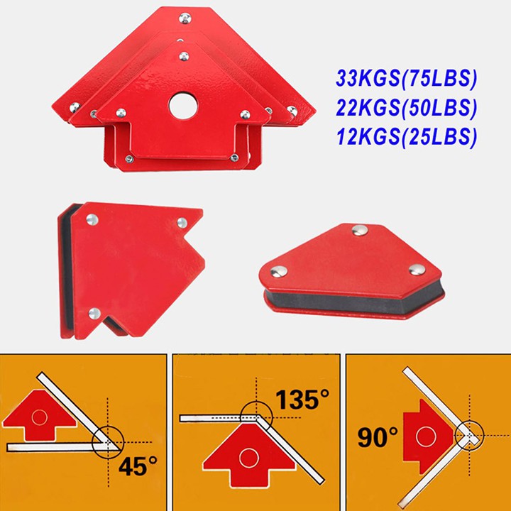 Bộ nam châm ke góc vuông hàn xì giá rẻ