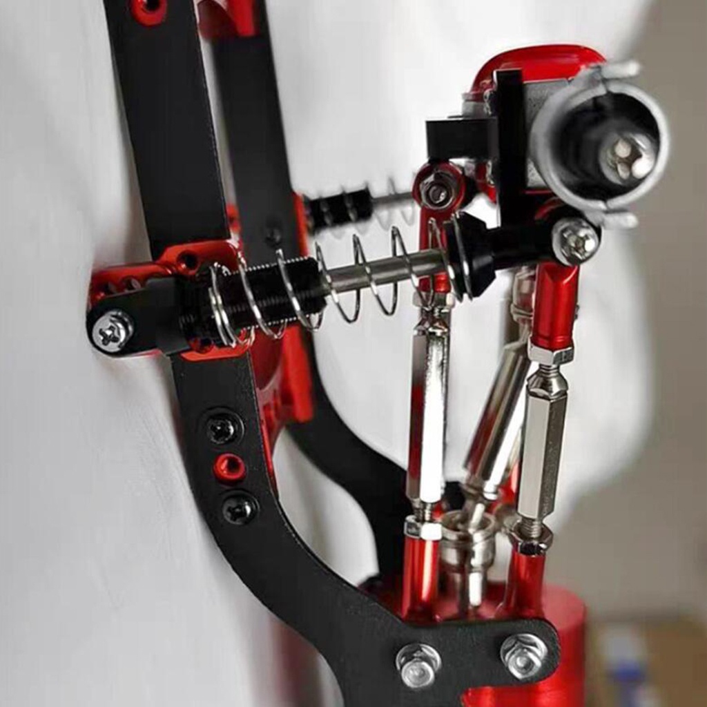 Set 4 Phụ Kiện Giảm Xóc Bằng Nhôm Cho Xe Điều Khiển RC 1 / 16 WPL C14 C24 MN90