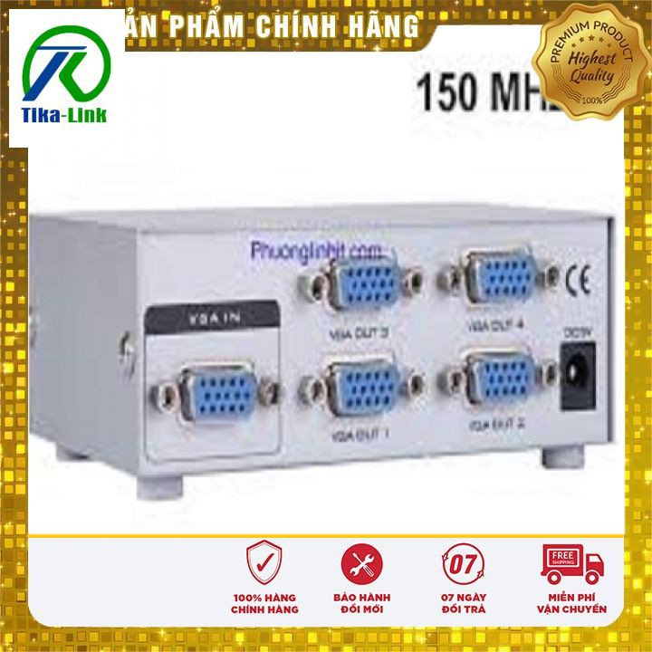 Bộ Hub Chia VGA (Xả Kho) Bộ Hub Chia VGA 1 ra 4