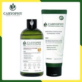 Combo Toner + Sữa rửa mặt Ngăn Ngừa Mụn Caryophy❤️FREESHIP❤️Ngăn Ngừa Các Loại Mụn và Thâm chính hãng Hàn Quốc