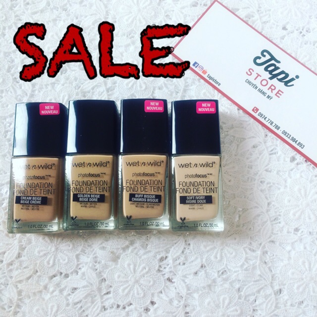 Kem nền Wet n Wild Photo Focus Foundation