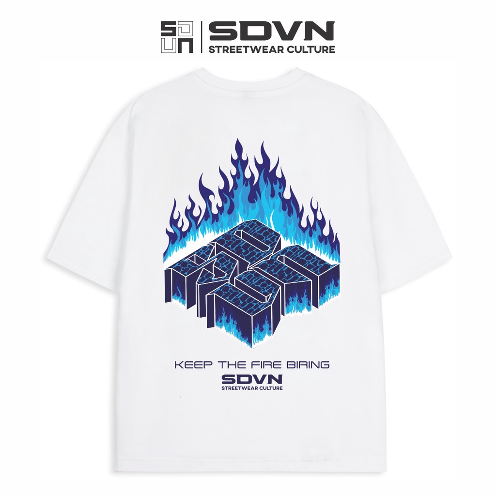 Áo Thun Unisex Nam Nữ SDVN BIRING