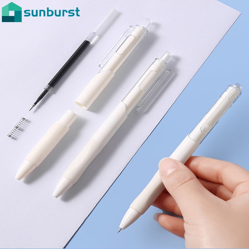 Bút Bi Mực Đen Ngòi 0.5mm Có Thể Tái Sử Dụng