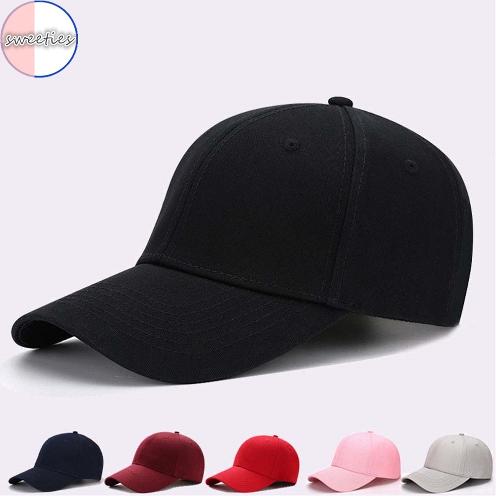 Mũ lưỡi trai có thể điều chỉnh chống nắng khi chơi thể thao ngoài trời đơn giản Hàn Quốc unisex