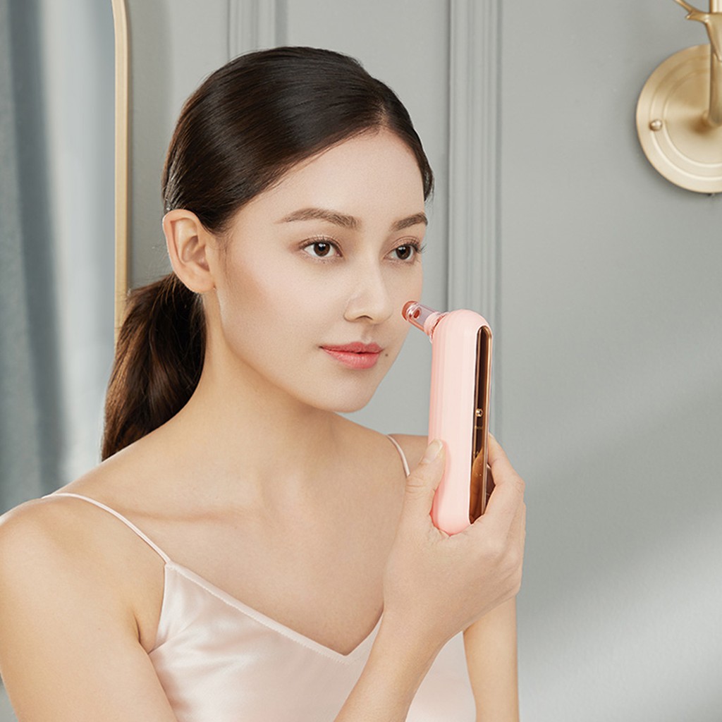Xiaomi Youpin Máy Hút Mụn Đầu Đen  3Life Sạc USB Chăm Sóc Da Làm Sạch Lỗ Chân Lông Kèm Phụ Kiện