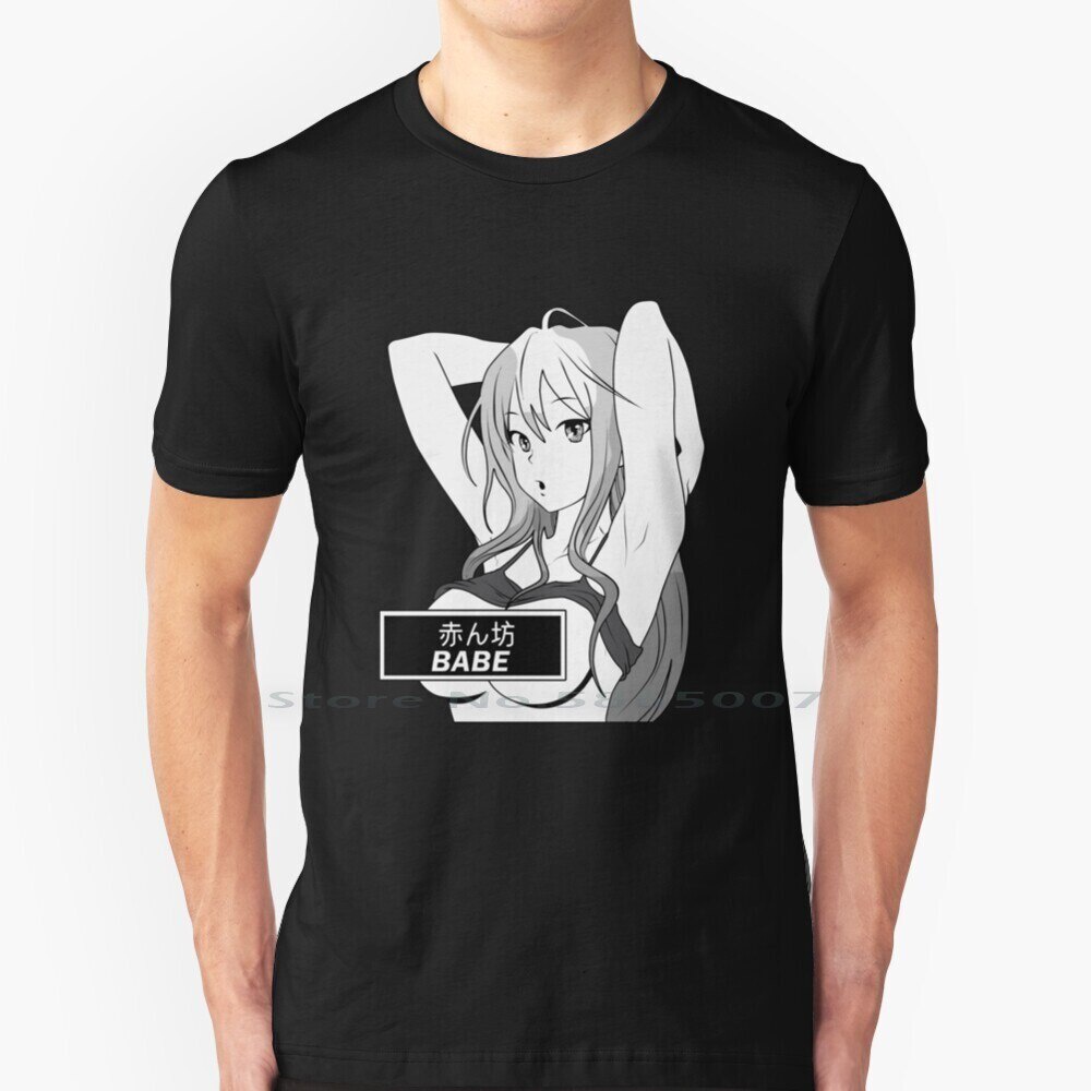 Áo Thun Anime Waifu Anime Áo Sơ Mi Nam Manga Anime Áo 100% Cotton Anime Waifu Anime Manga Nam Size L