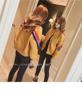 Áo khoác gió nữ phối sọc hot hot