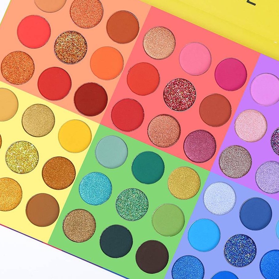 Bảng Phấn Mắt 54 Màu 6 Trong 1 Tông Nhũ Và Lì Thời Trang Mùa Hè Trang Điểm Tiện Lợi | BigBuy360 - bigbuy360.vn