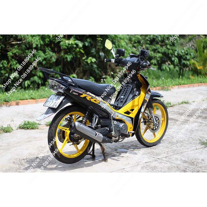 Baga lượn giữa xe máy Sirius FI - Sirius/RC nhựa dày Loại 1