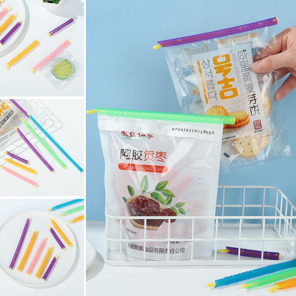 Benytro Set 5 Kẹp Miệng Túi Bảo Quản Thực Phẩm Bằng Nhựa Có Thể Tái Sử Dụng